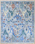 8 X 10 Feet Wool Area Rug, Hand Knot Oushak Rug, Indoor Floor Covering Rug, Contemporary Rug, Indian Handmade Carpet Home Decor